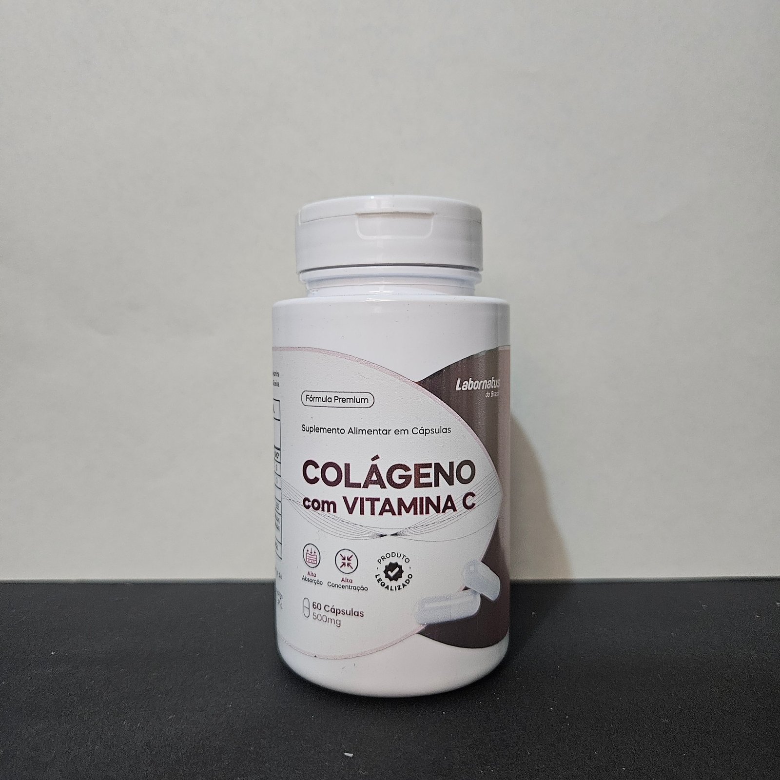 Colágeno com Vitamina C  60 caps